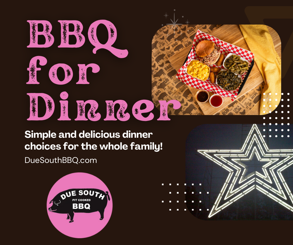 Blog Graphic – BBQ Is What’s For Dinner in Roanoke – 724 BBQ is what's for dinner in Roanoke.